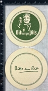 Bitburger Pils Beer Coaster