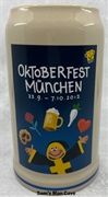 2012 Munich Oktoberfest Official Beer Mug