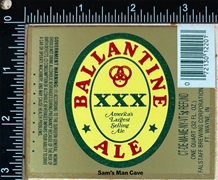 Ballantine Ale Label