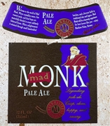 Mad Monk Pale Ale Label with neck