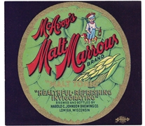 McAvoy's Malt Marrow Malt Tonic Beer Label