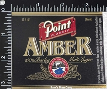 Point Amber Beer Label