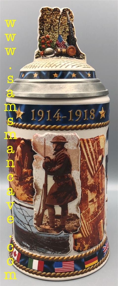 Budweiser World War I Stein