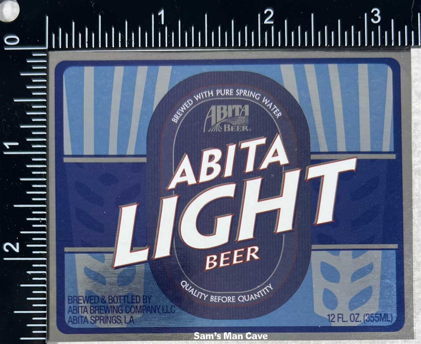 Abita Light Beer Label
