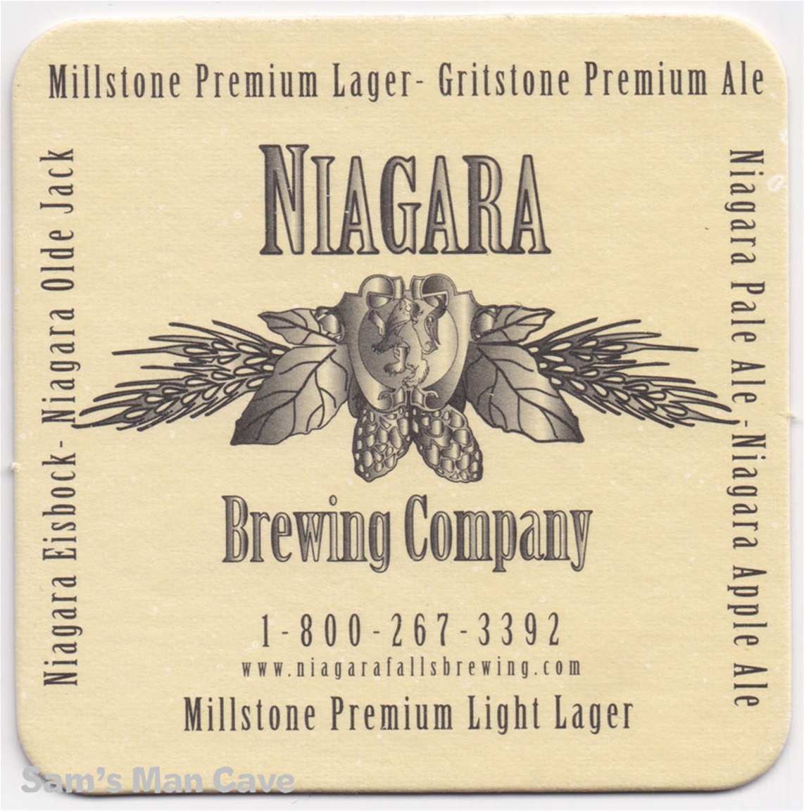 Niagara Brewing Company Beer Coaster