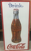 Coke 1915 Bottle Tin Sign