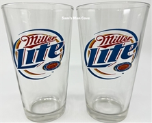 Miller Lite Pint Glass Set