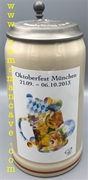 2013 Munich Oktoberfest Official Beer Stein