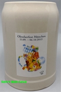 2013 Munich Oktoberfest Official .5 Liter Beer Mug