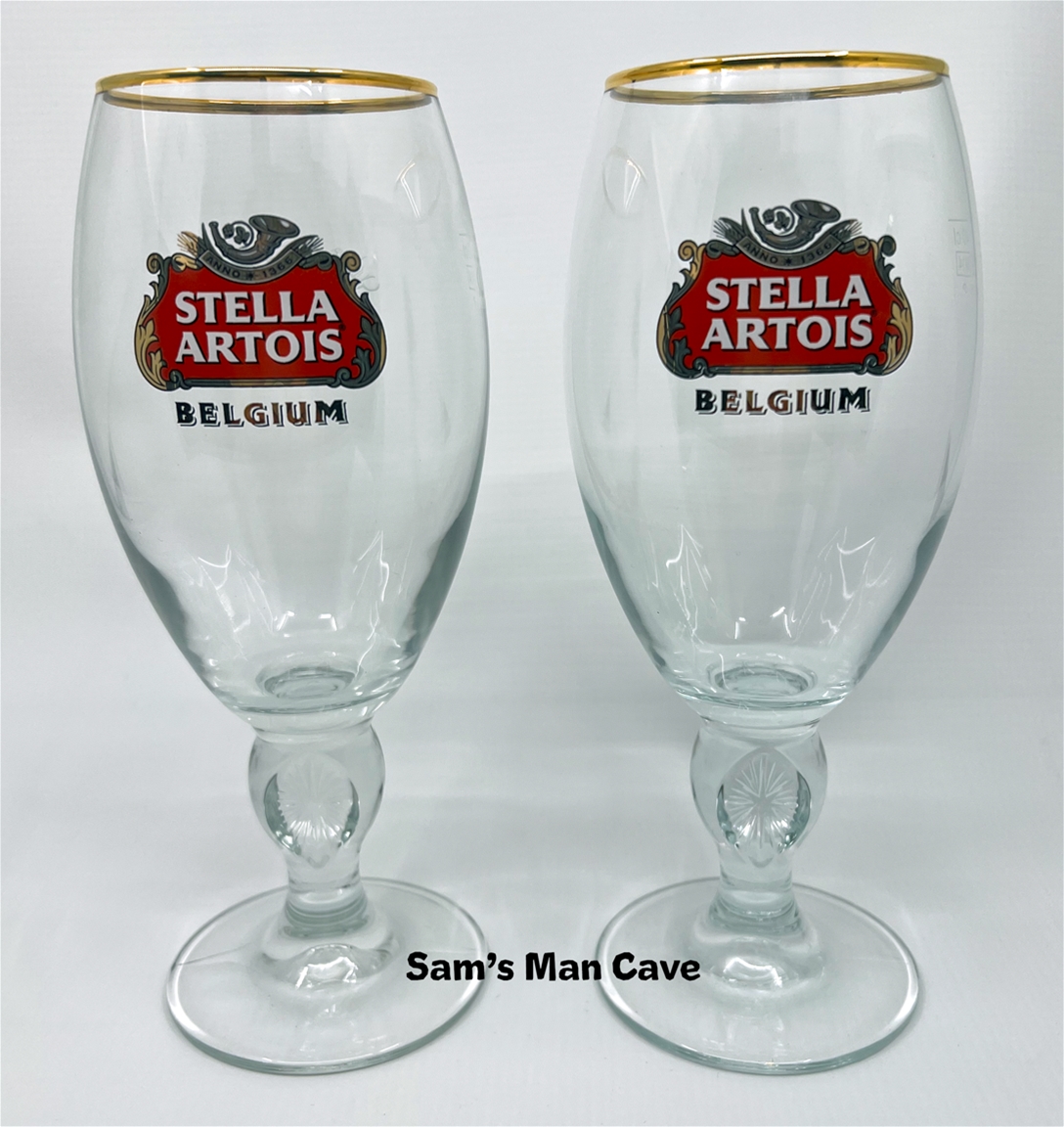 Stella Artois Chalice 40 cl Glass Set of Two