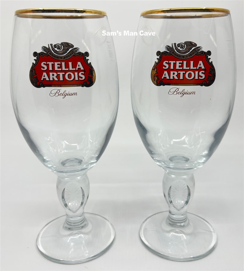 Stella Artois Chalice 33 cl Glass Set of Four