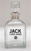 Jack Daniels Lives Here Decanter