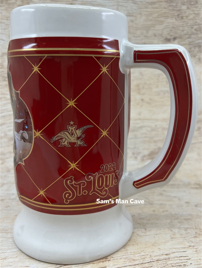 2022 Budweiser Holiday Stein