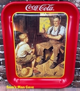 Coca Cola Village Blacksmith Tray