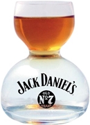 Jack Daniels Whiskey on Water Shot Glass