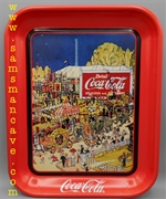 Coca Cola Circus Has Come To Town Tray