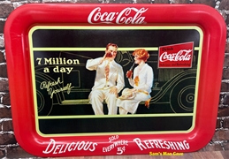 Coca Cola 7 Million A Day Tray