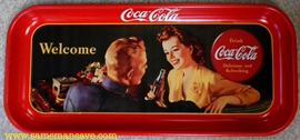 Coca Cola Welcome Tray