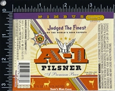 Nimbus A-1 Pilsner Beer Label