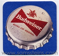 Budweiser Bottle Cap Beer Coaster