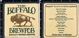 Buffalo Brewpub Beer Coaster