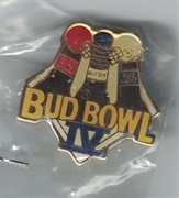 Bud Bowl IV Pin