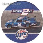 Miller Lite More 2 It Beer Coaster