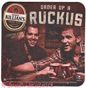 George Killian's Irish Ruckus Beer Coaster