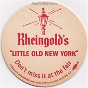 Rheingold Little Old New York Beer Coaster