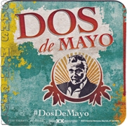 Dos Equis Dos De Mayo Beer Coaster