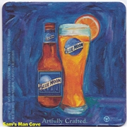 Blue Moon Artfully Crafted Beer Coaster