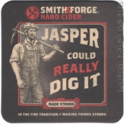 Smith & Forge Hard Cider Jasper Beer Coaster