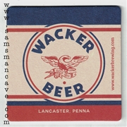 Wacker Beer Coaster