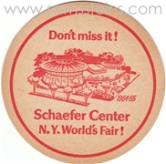 Schaefer Center Beer Coaster