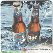 Labatt Blue Labatt Blue Light Beer Coaster