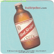 Red Stripe Beer Coaster