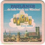 Paulaner Munchen Beer Coaster