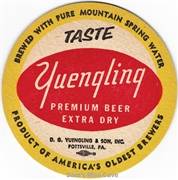 Yuengling Taste Beer Coaster