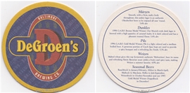 DeGroen's Beer Coaster