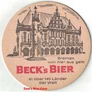 Beck's Bier Beer Coaster