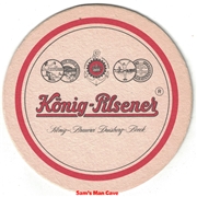 Konig Pilsener Beer Coaster