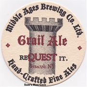 Grail Ale Beer Coaster