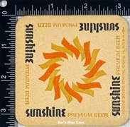 Sunshine Premium Beer Coaster