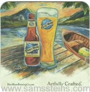 Blue Moon Honey Moon Beer Coaster