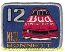 Budweiser Neil Bonnett Beer Patch