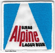 Alpine Biere Lager Beer Patch