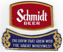 Schmidt Beer The Brew Patch 2 pc Set