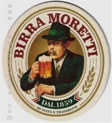 Birra Moretti Dal 1859 Beer Coaster