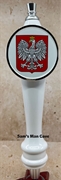 Poland Coat of Arms Tap Handle