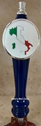 Italian Flag Map Tap Handle